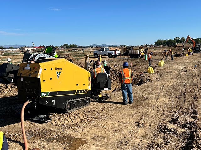 Directional drilling operation